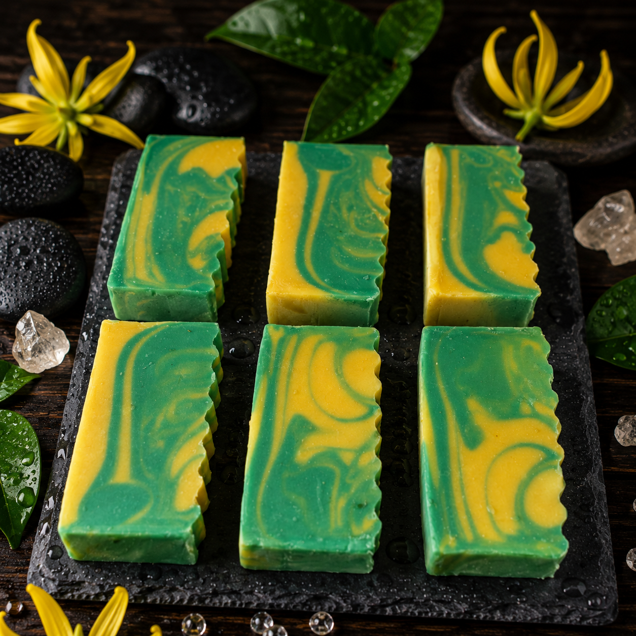 Ylang Ylang Goats Milk & Lard Handmade Mini Soap (Trial Size)