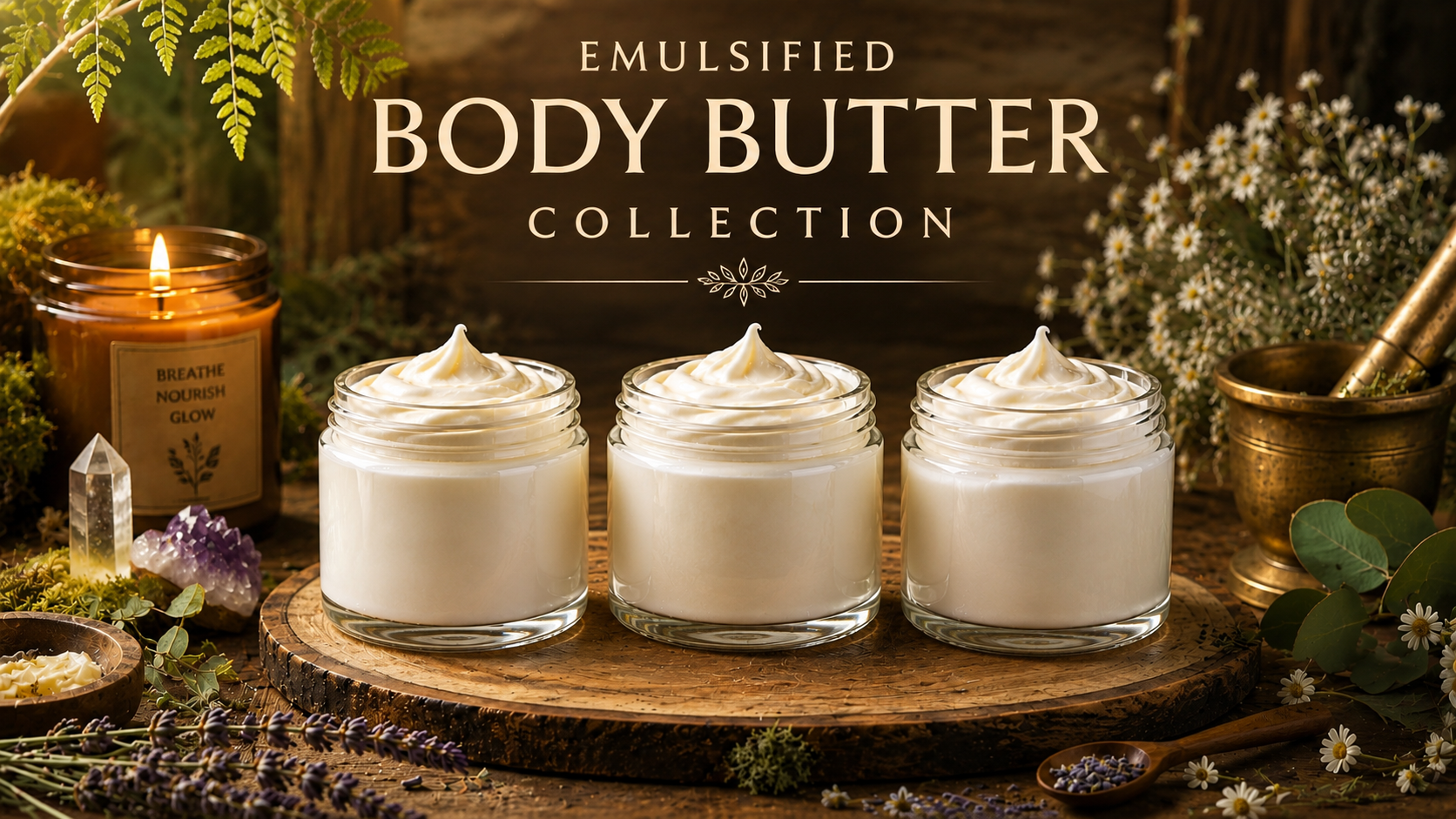 Emulsified Body Butter Collection