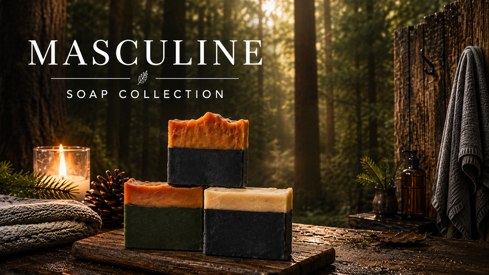 Masculine Soap Collection