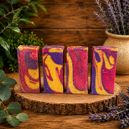 Majestic Blend 100% Plant-Based Coconut Milk Handmade Mini Vegan Soap (Trial Size)