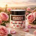 Rose Handcrafted Hemp Seed Emulsified Body Butter Body Cream