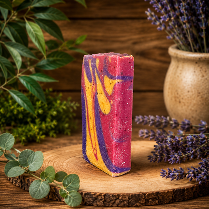 Majestic Blend 100% Plant-Based Coconut Milk Handmade Mini Vegan Soap (Trial Size)