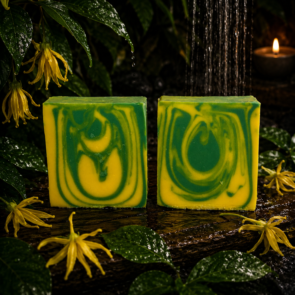 Ylang Ylang Handmade Goats Milk and Lard Soap