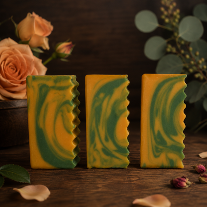 Rose Tallow and Milk Mini Handmade Soap (Trial Size)