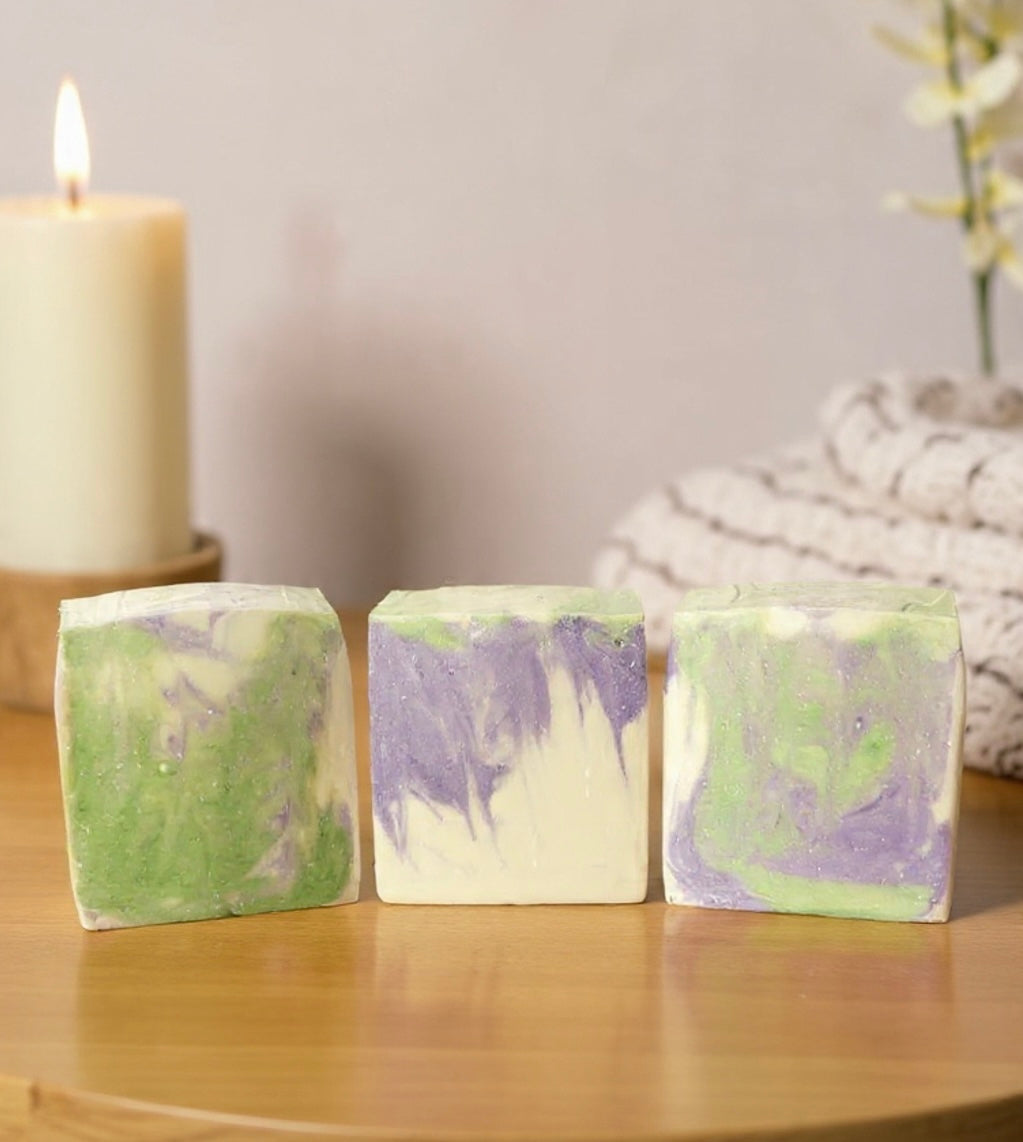 Lavender Eucalyptus Plant-Based Avocado Artisan Soap