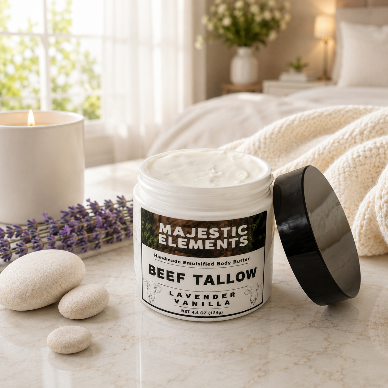 Lavender Vanilla Emulsified Body Butter Body Cream