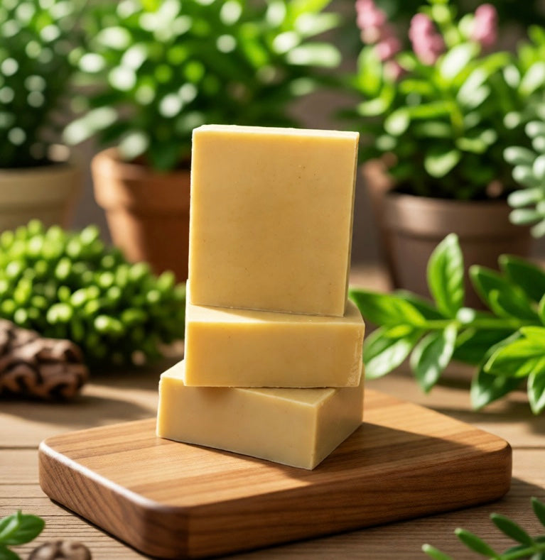 Unscented Goats Milk Tallow Artisan Soap