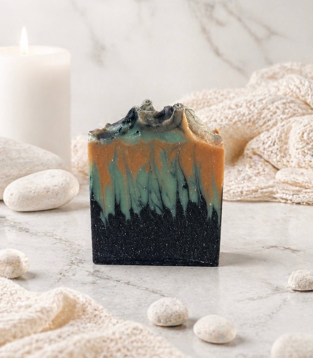 Sweet Tobacco Pine Masculine Beef Tallow Handmade Soap