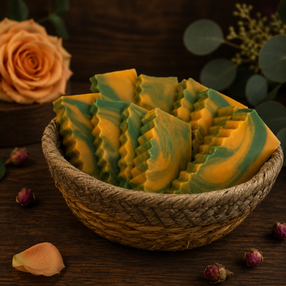 Rose Tallow and Milk Mini Handmade Soap (Trial Size)