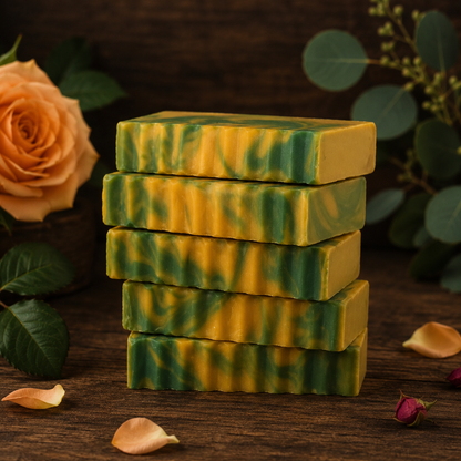 Rose Tallow and Milk Mini Handmade Soap (Trial Size)