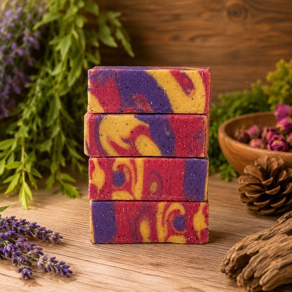 Majestic Blend 100% Plant-Based Coconut Milk Handmade Sample Soap