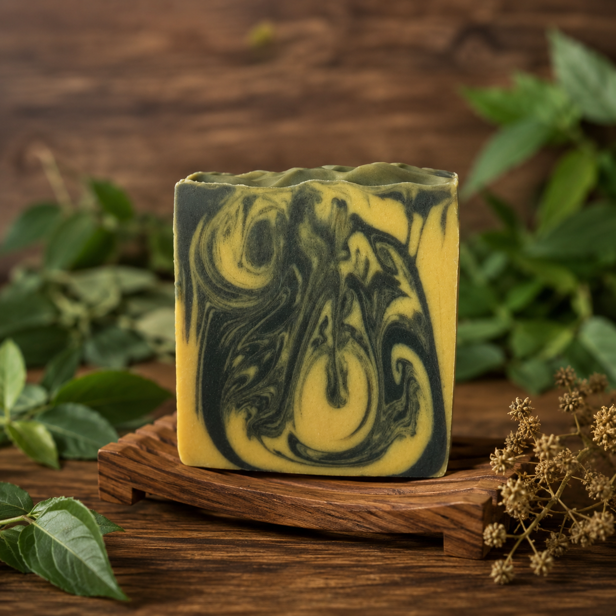 Bay Rum & Black Pepper Handmade Exfoliating Tallow and Milk Masculine Soap