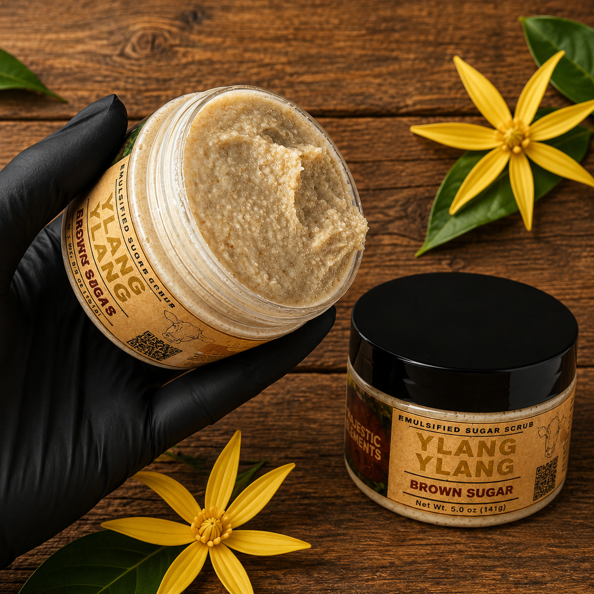 YLANG YLANG: Handmade Tallow Sugar Scrub