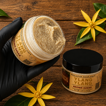 YLANG YLANG: Handmade Tallow Sugar Scrub