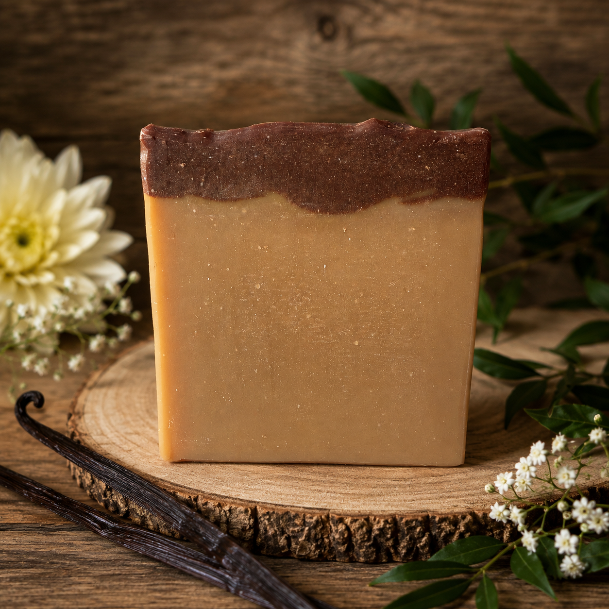 VANILLA BEAN: Handmade Goats Milk & Tallow Soap