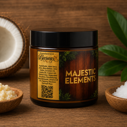 ZINC OXIDE: Handmade Unscented Facial Butter / Face Cream