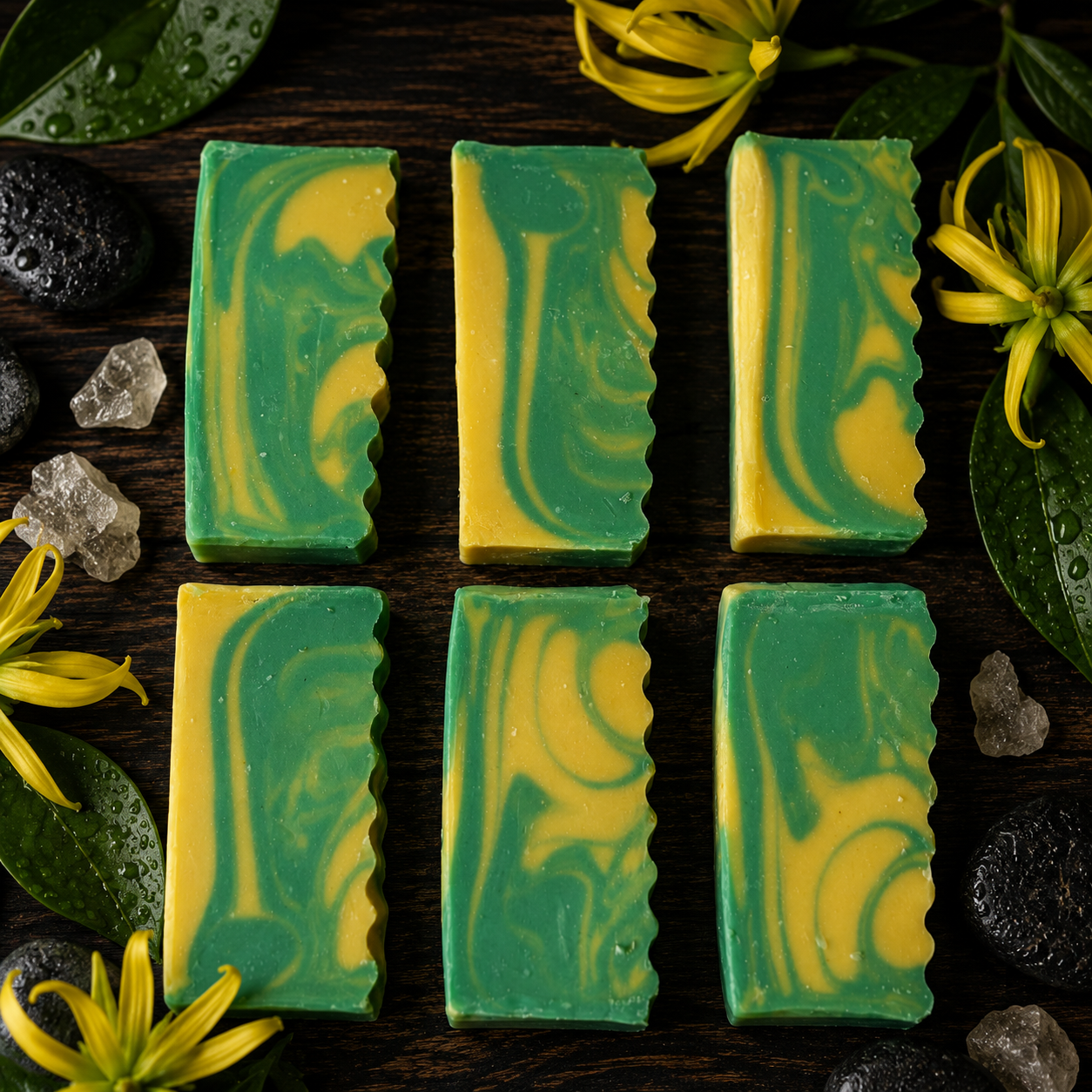 Ylang Ylang Goats Milk & Lard Handmade Mini Soap (Trial Size)