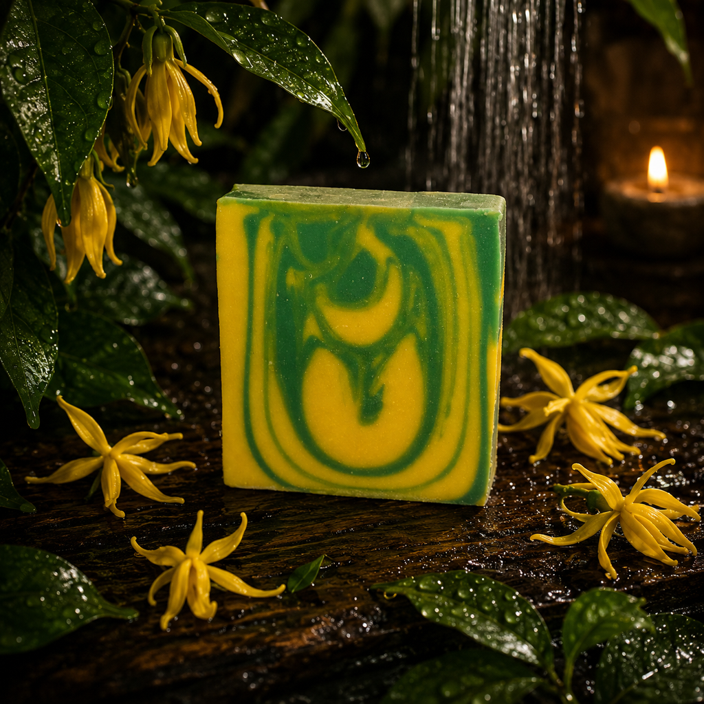Ylang Ylang Handmade Goats Milk and Lard Soap