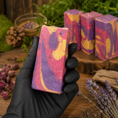 Majestic Blend 100% Plant-Based Coconut Milk Handmade Sample Soap