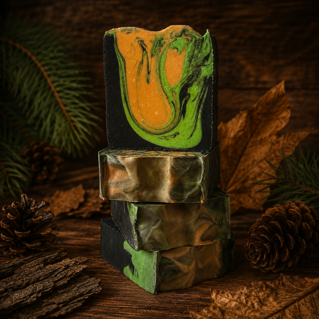 Sweet Tobacco Pine Handmade Tallow and Milk Masculine Soap