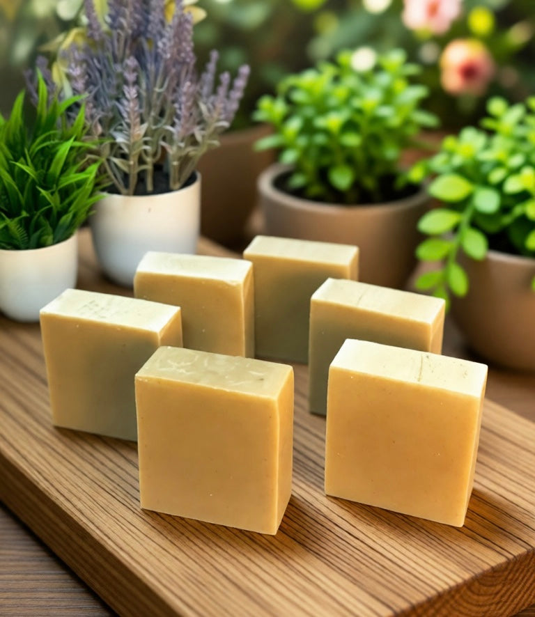 Unscented Goats Milk Tallow Artisan Soap
