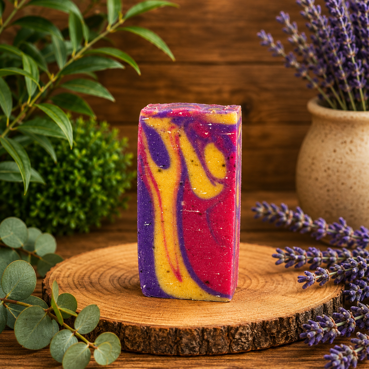 Majestic Blend 100% Plant-Based Coconut Milk Handmade Mini Vegan Soap (Trial Size)
