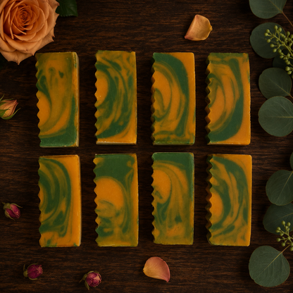 Rose Tallow and Milk Mini Handmade Soap (Trial Size)