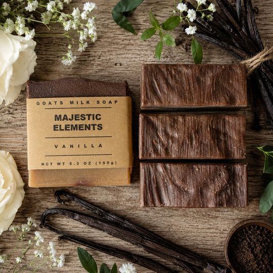 VANILLA BEAN: Handmade Goats Milk & Tallow Soap