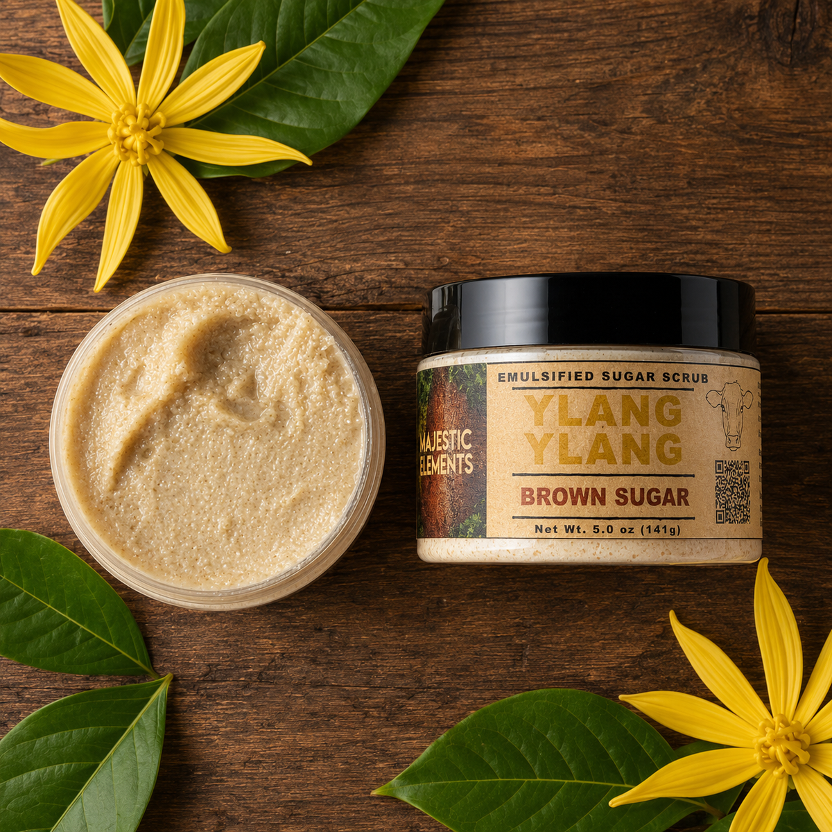 YLANG YLANG: Handmade Tallow Sugar Scrub