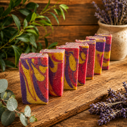 Majestic Blend 100% Plant-Based Coconut Milk Handmade Mini Vegan Soap (Trial Size)