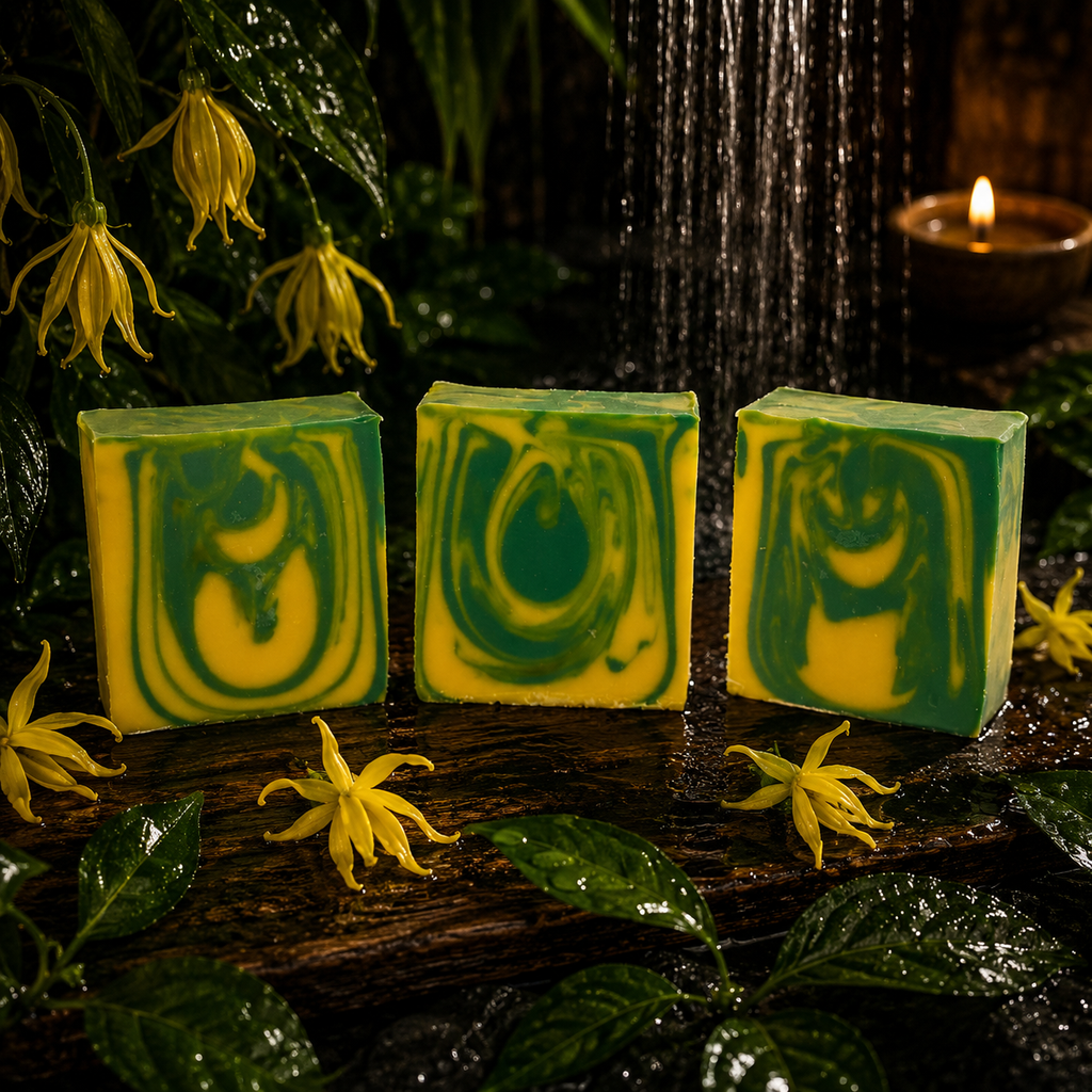 Ylang Ylang Handmade Goats Milk and Lard Soap