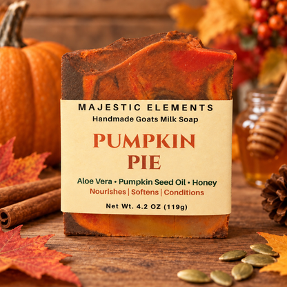 PUMPKIN PIE: Handmade Pumpkin Artisan Soap