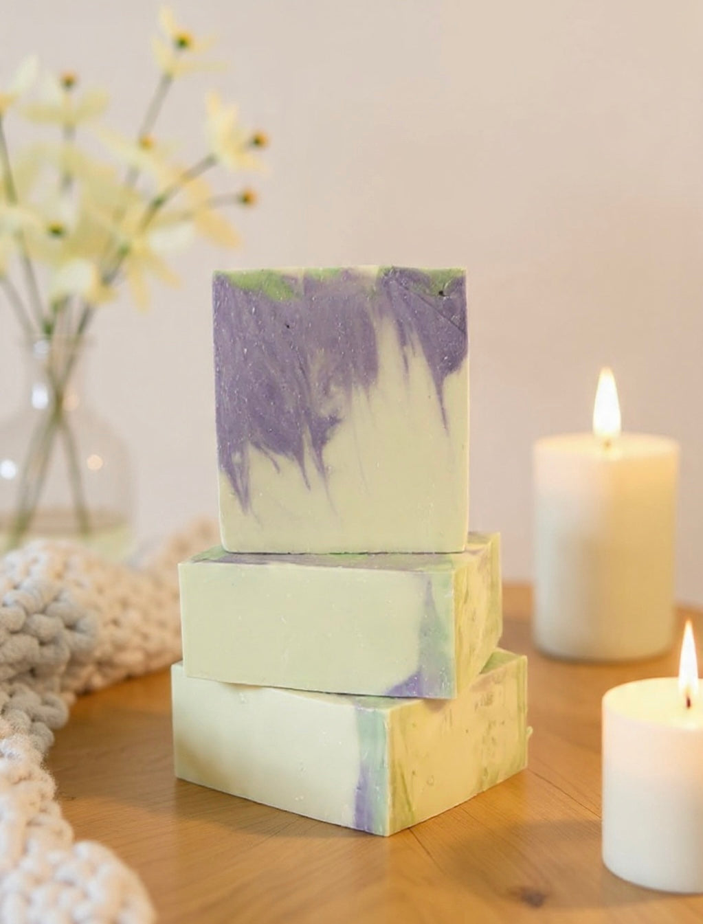 Lavender Eucalyptus Plant-Based Avocado Artisan Soap