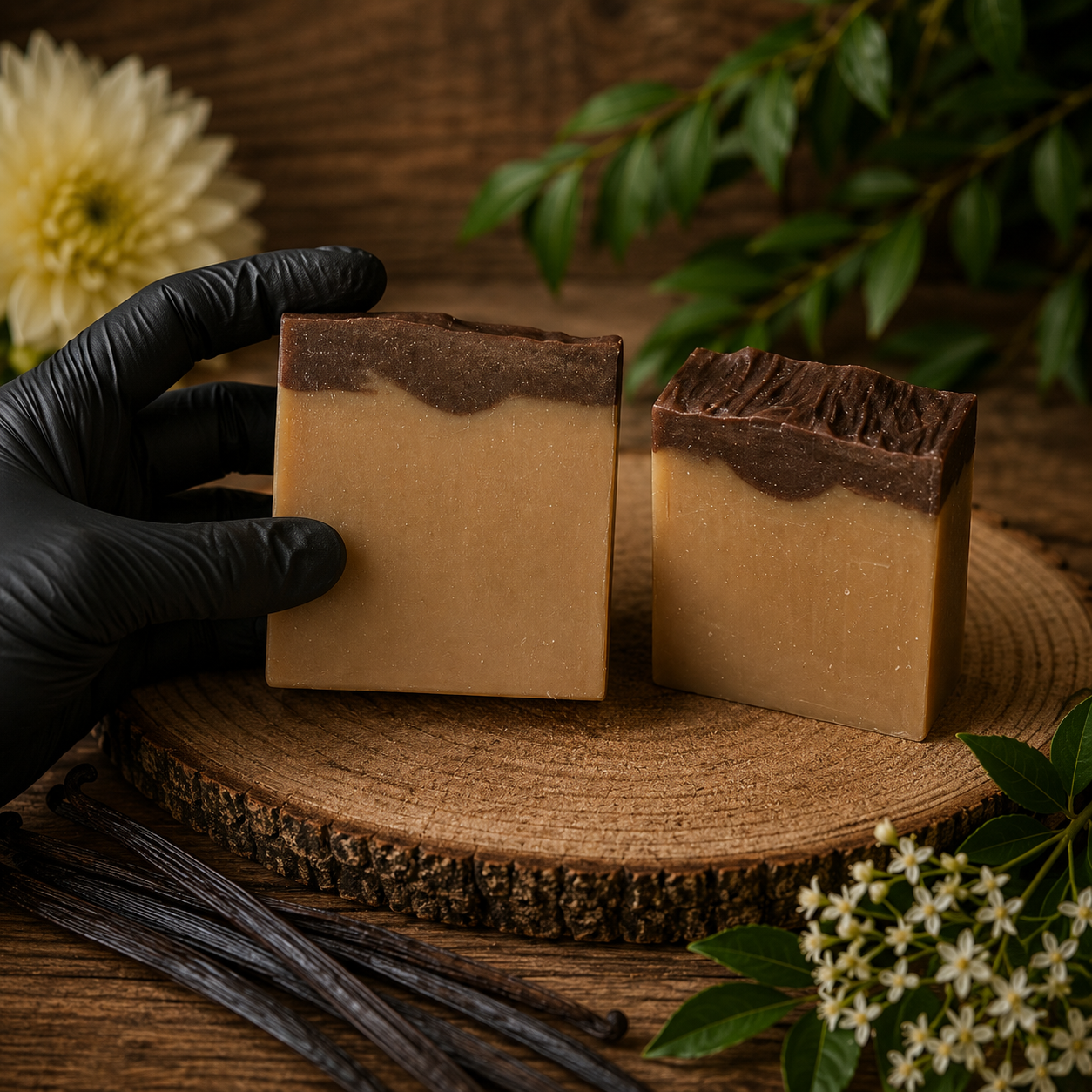 VANILLA BEAN: Handmade Goats Milk & Tallow Soap