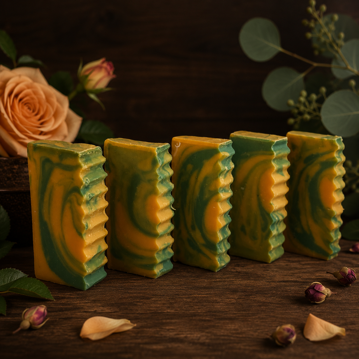 Rose Tallow and Milk Mini Handmade Soap (Trial Size)