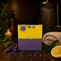 Lemon Lavender Handmade Beef Tallow Soap