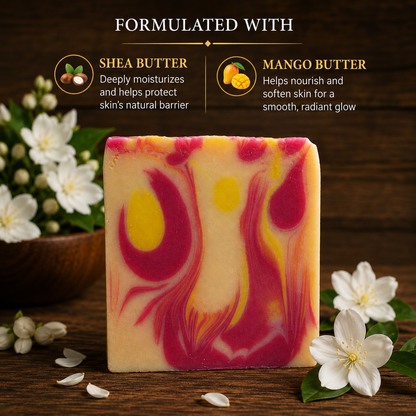 SWEET JASMINE: Handmade Plant-Based Soap