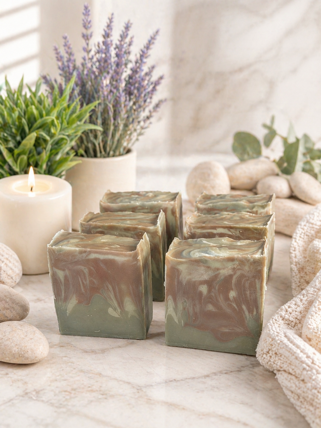 Frankincense Myrrh Beef Tallow Masculine Artisan Soap