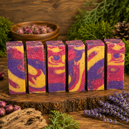 Majestic Blend 100% Plant-Based Coconut Milk Handmade Sample Soap