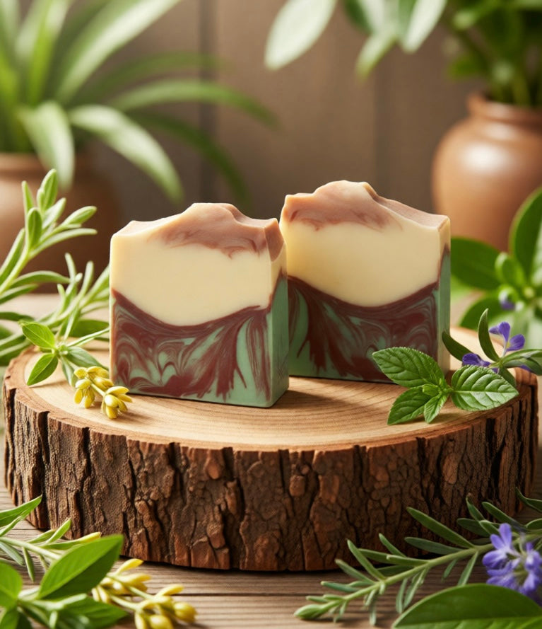 Sage Palo Santo Handcrafted Beef Tallow Soap