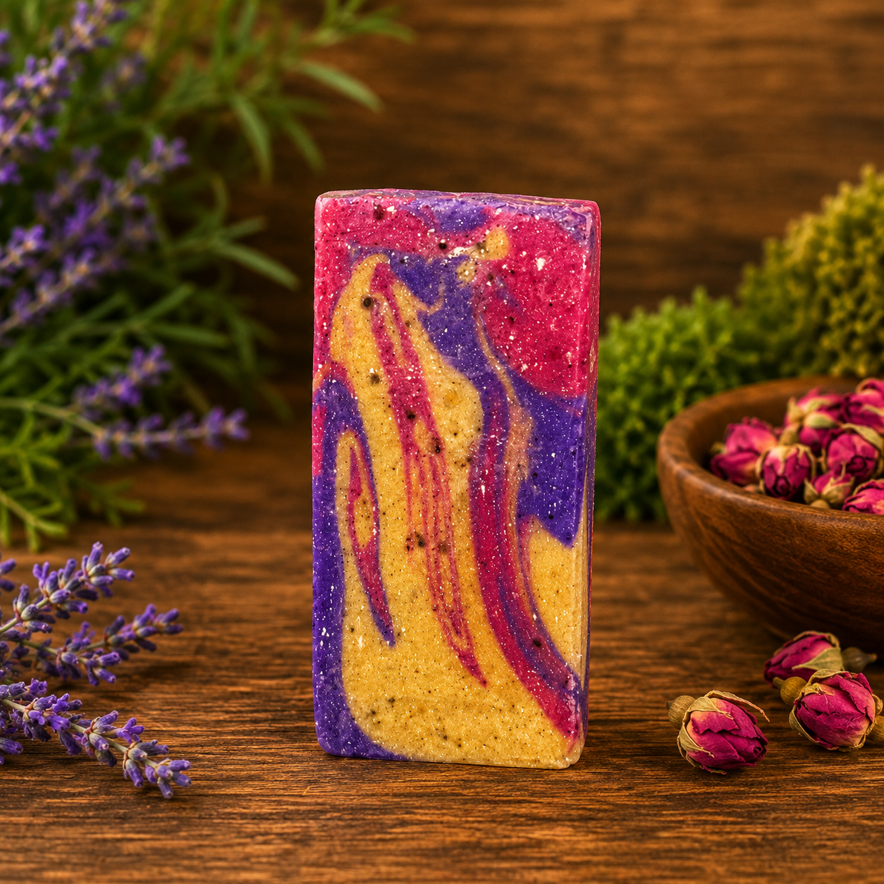 Majestic Blend 100% Plant-Based Coconut Milk Handmade Sample Soap