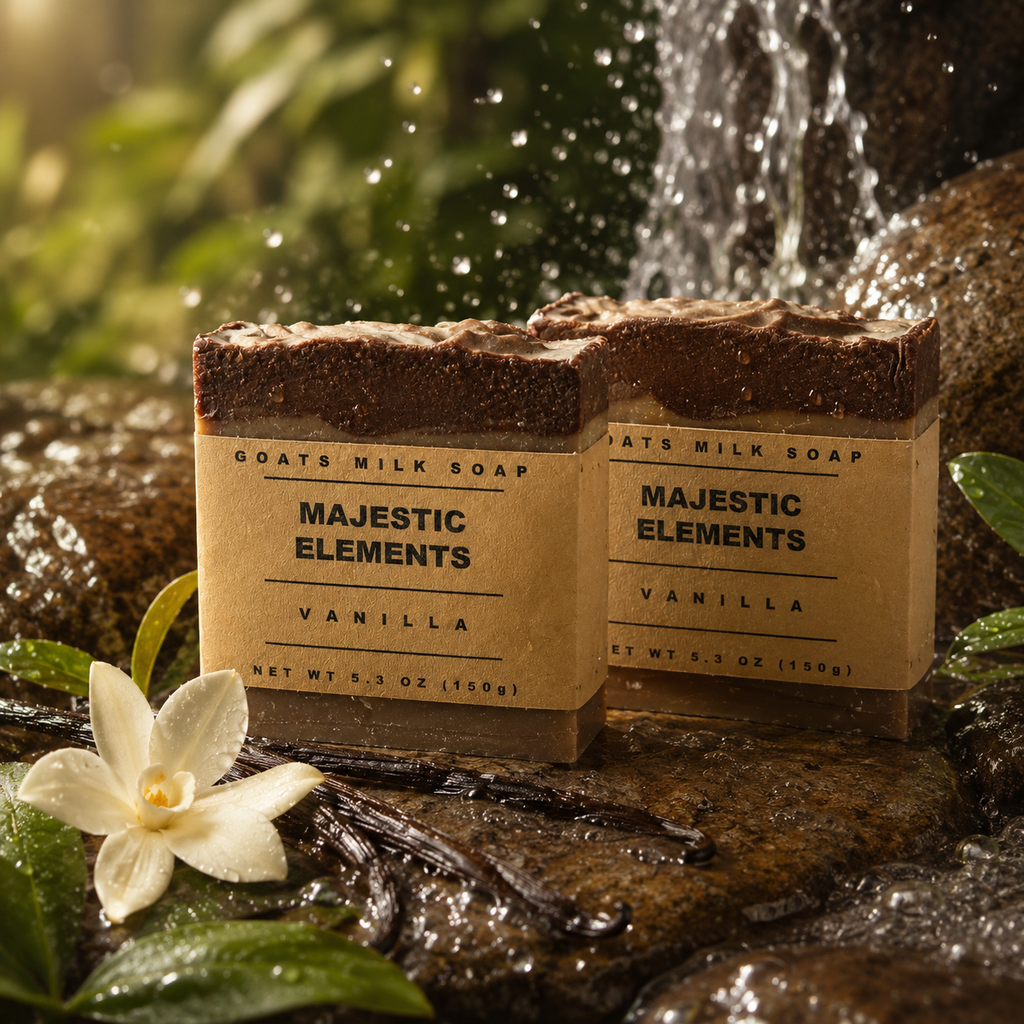 Vanilla Bean Goats Milk Handcrafted Tallow Soap