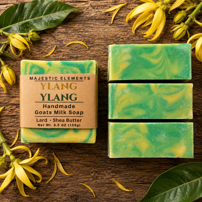 YLANG YLANG: Handmade Goats Milk and Lard Soap