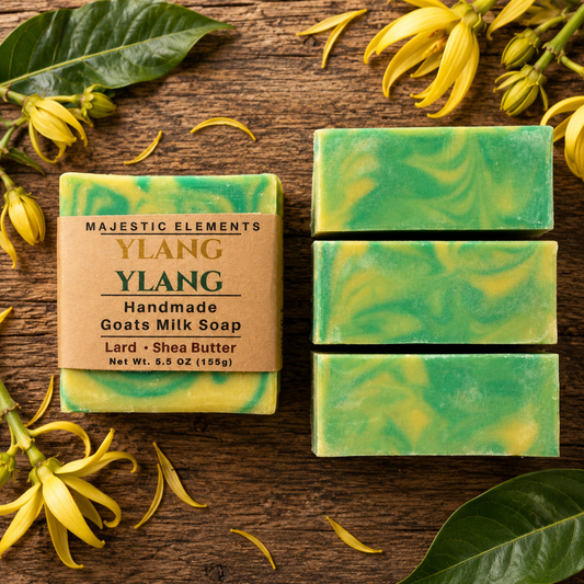Ylang Ylang Handmade Goats Milk and Lard Soap