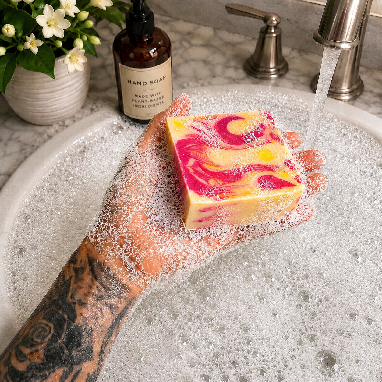 SWEET JASMINE: Handmade Plant-Based Soap