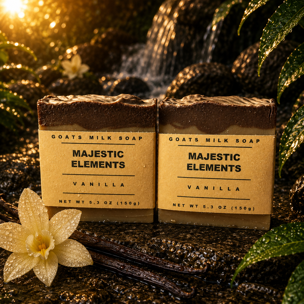 Vanilla Bean Goats Milk Handcrafted Tallow Soap