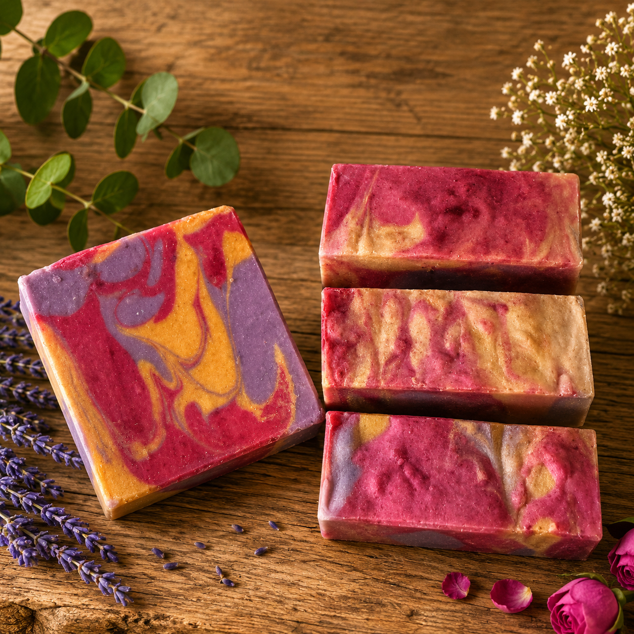 Majestic Blend 100% Plant-Based Coconut Milk Handmade Vegan Soap