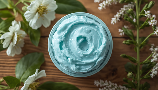 Blueberry Emulsified Brown Sugar Tallow Body Scrub
