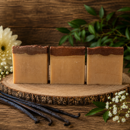 VANILLA BEAN: Handmade Goats Milk & Tallow Soap