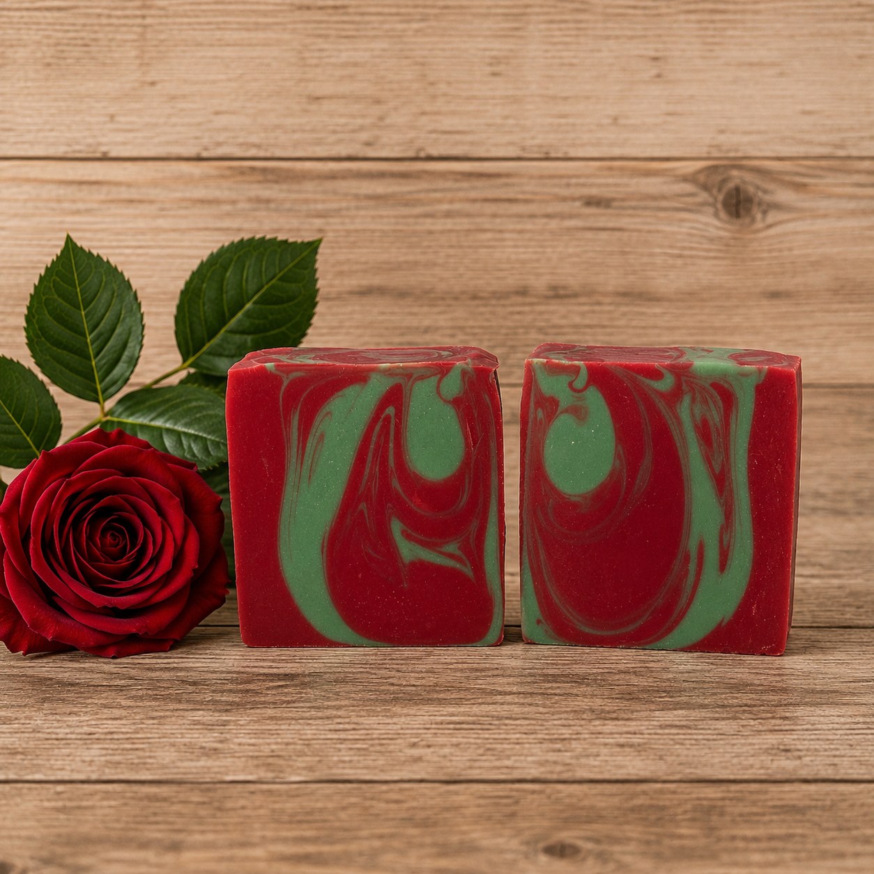 ROSE: Handmade Beef Tallow Natural Artisan Soap